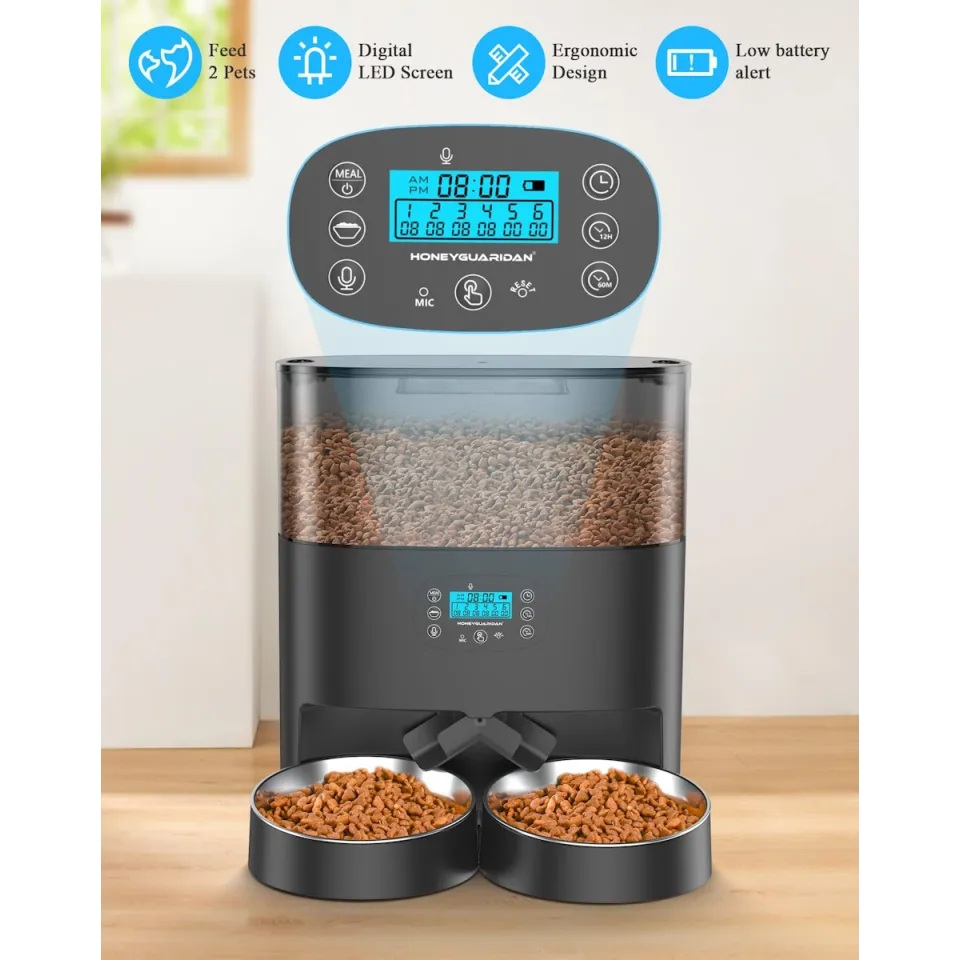 ظرف غذای هوشمند گربه و سگ Automatic Dog & Cat Feeder پ