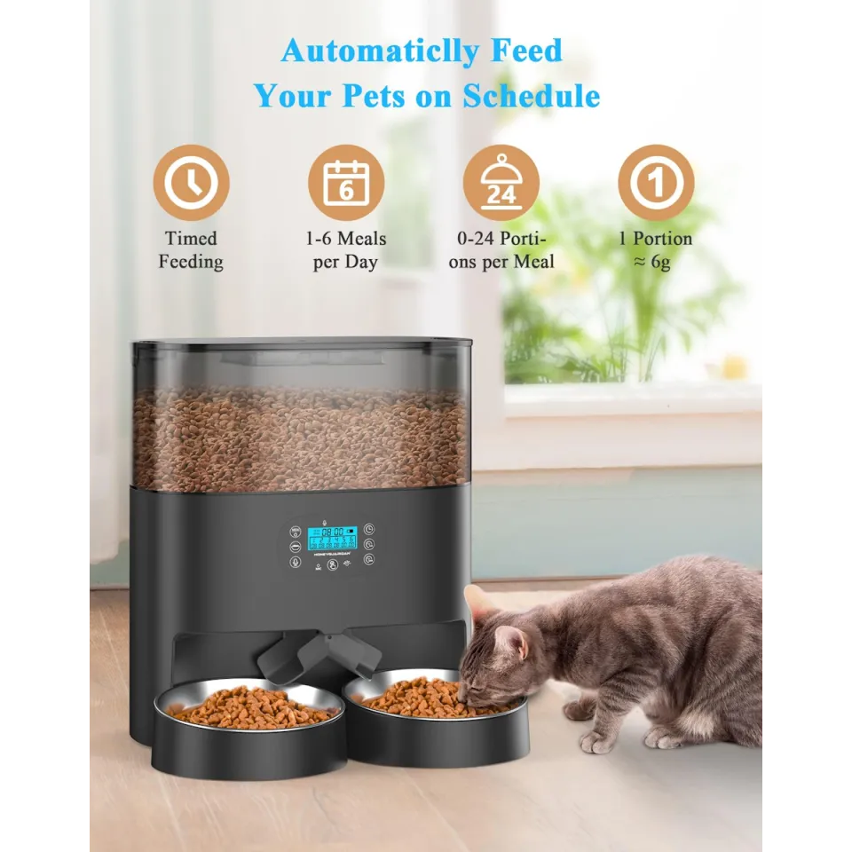 ظرف غذای هوشمند گربه و سگ Automatic Dog & Cat Feeder