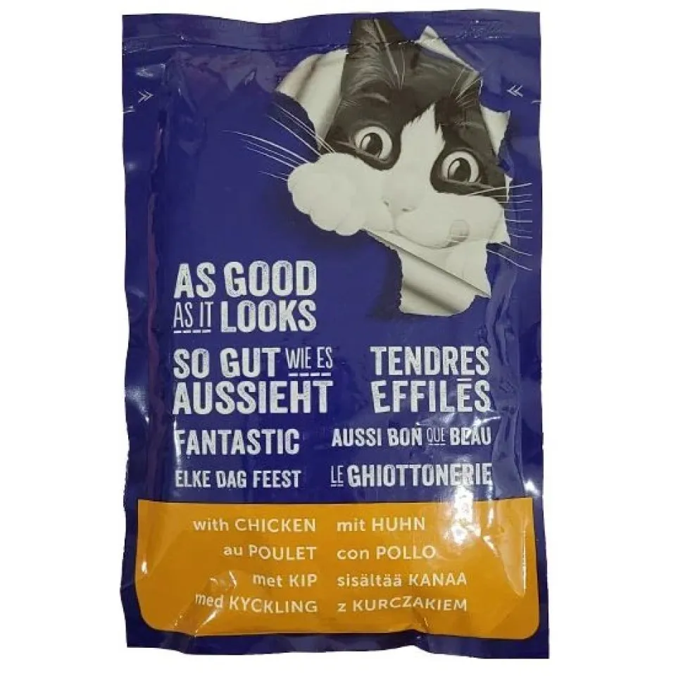پوچ گربه فلیکس مولتی پک گوشت (خرگوش،بره،بیف،مرغ) Pourin Felix Pouch Multi Pack 