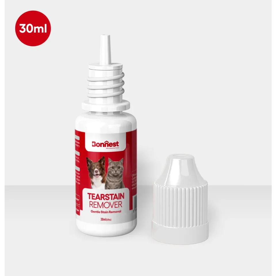 قطره پاک کننده اشک چشم گربه و سگ بونست Bonnest Tear Stain Remover Drops 