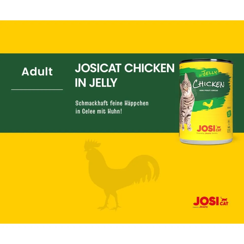 کنسرو گربه جوسرا جوسی مرغ در ژله Josera Josi Cat Chicken in Jelly 
