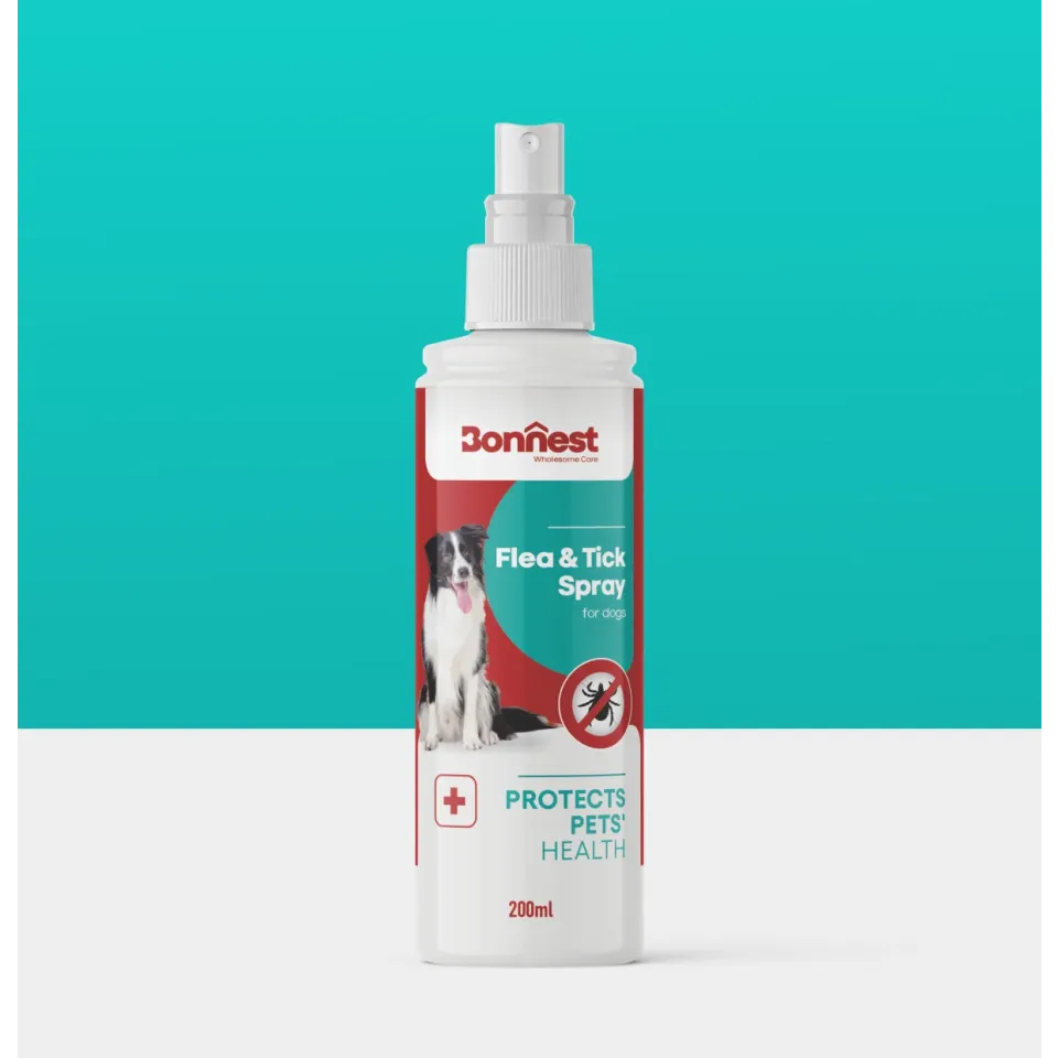 اسپری ضد و کک و کنه سگ بونست Bonnest Flea & Tick Spray (Dog)
