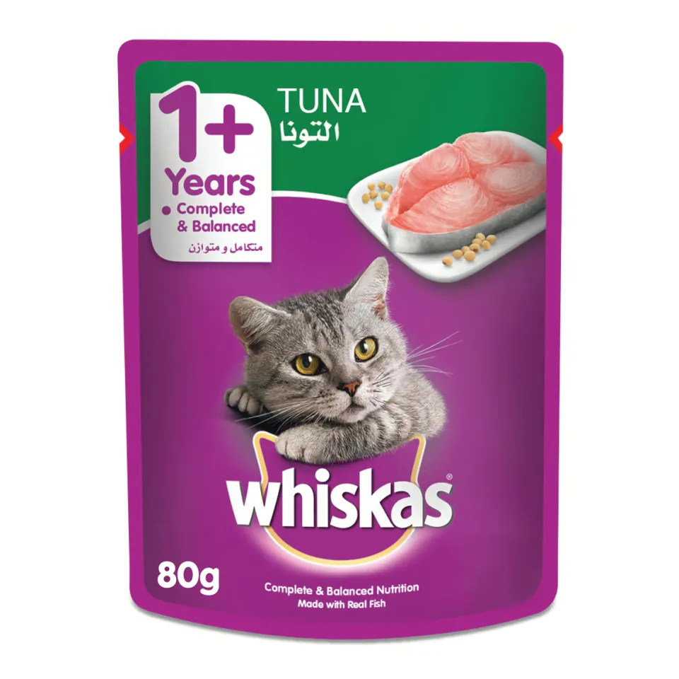 پوچ گربه ویسکاس ماهی تن :: Whiskas Tuna 