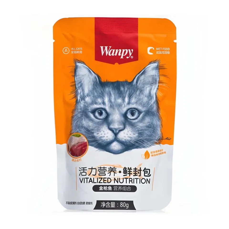 پوچ گربه ونپی ماهی تن  Wanpy Pouch Tuna 