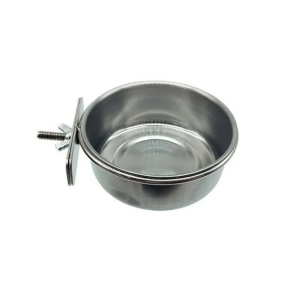 ظرف غذای استیل جوندگان و پرنده