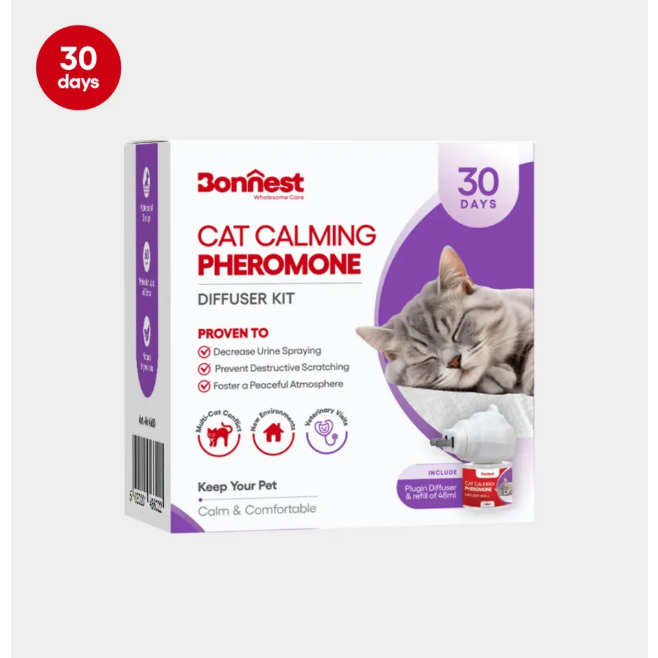 کیت دیفیوزر گربه بونست Bonnest Calming Pheromone Diffuser Kit 