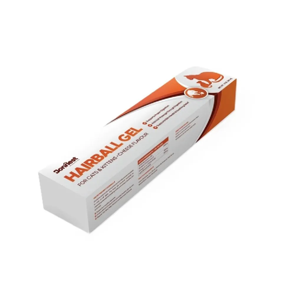 ژل آنتی هربال گریه و بچه گربه بونستBonnest Hairball Gel-Cats&Kitten-60ml