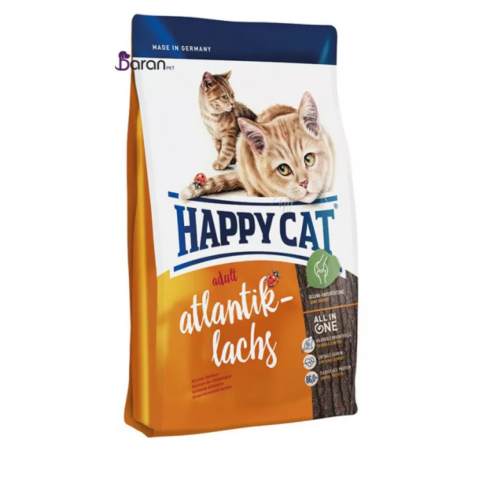 غذای گربه هپی کت آتلانتیک حاوی سالمون (10 کیلوگرم)