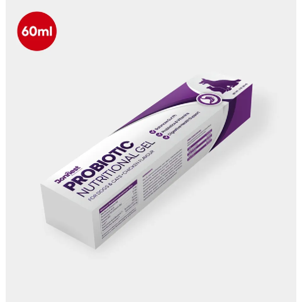 ژل پروبیوتیک سگ و گربه بونستBonnest Probiotic Gel-Cats&Dogs-60ml