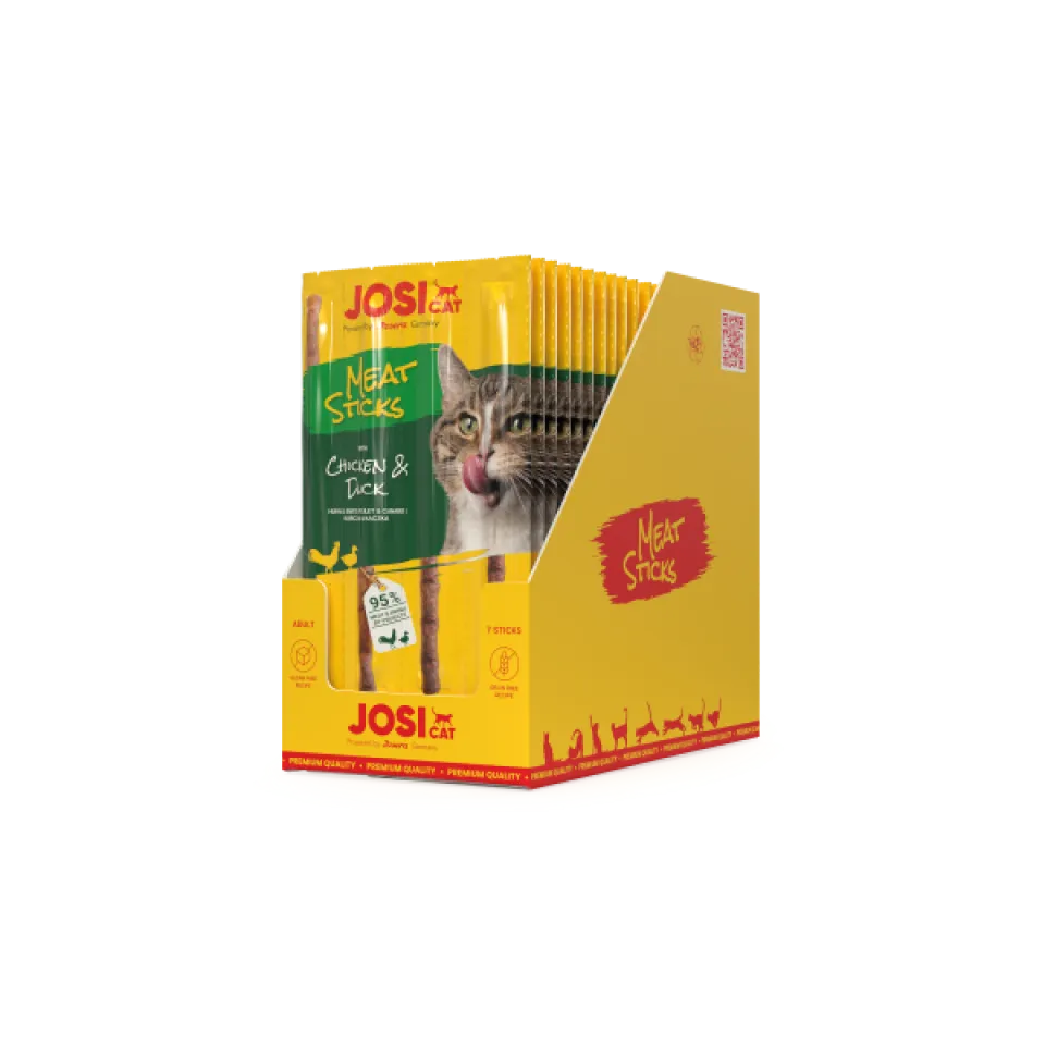 تشویقی مدادی گربه جوسرا جوسی مرغ و اردک Josera Josi Cat Meat Sticks Chicken & Duck