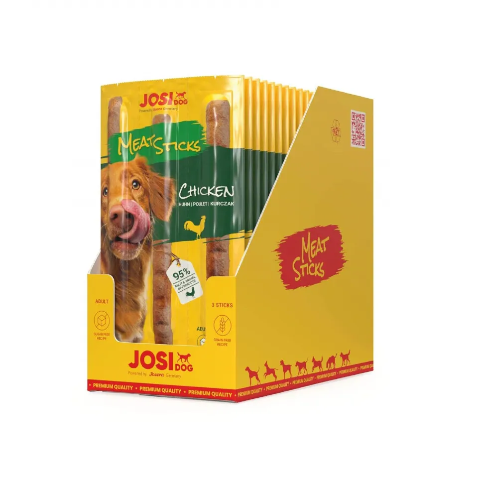 تشویقی مدادی سگ جوسرا جوسی مرغ Josera Josi Dog Meat Sticks Chicken