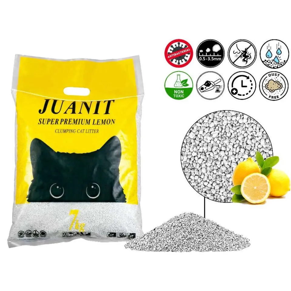 خاک توالت گربه سوپر پریمیوم ژوانیت لیمو 
