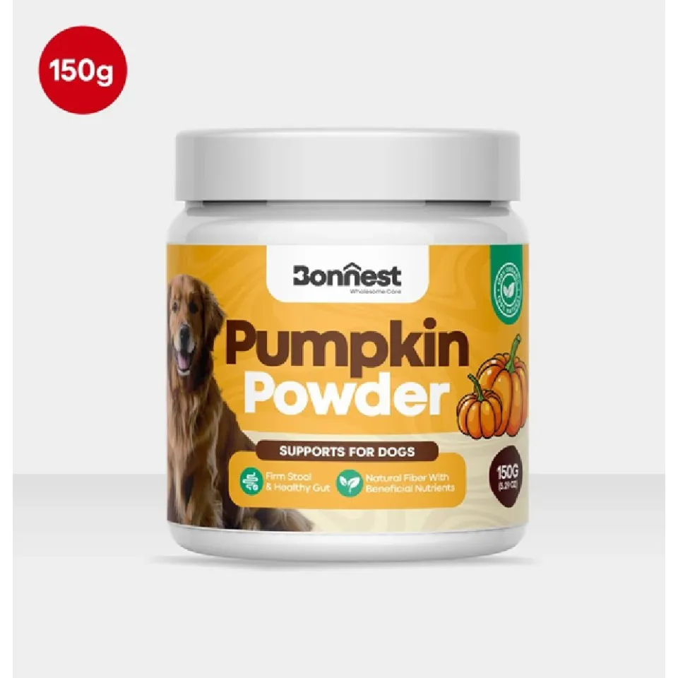 پودر کدوتنبل مخصوص سگ بونستBonnest Pumpkin Powder-Dogs-150G