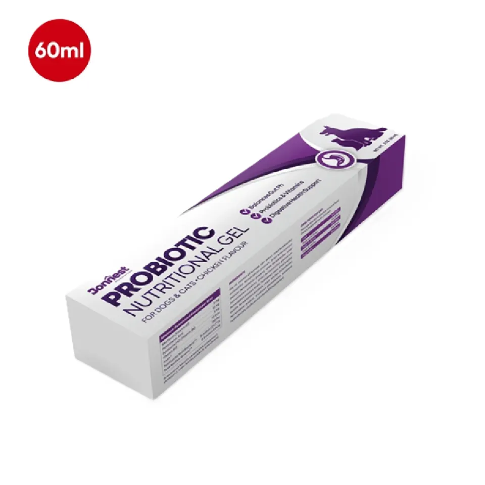 ژل پروبیوتیک سگ و گربه بونستBonnest Probiotic Gel-Cats&Dogs-60ml