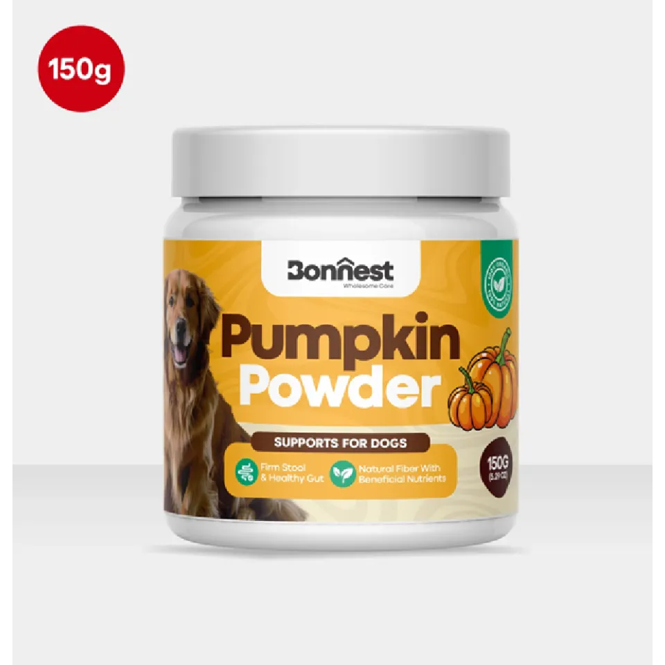 پودر کدوتنبل مخصوص سگ بونستBonnest Pumpkin Powder-Dogs-150G