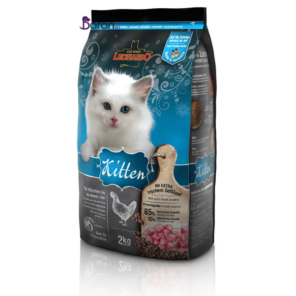 غذای بچه گربه لئوناردو