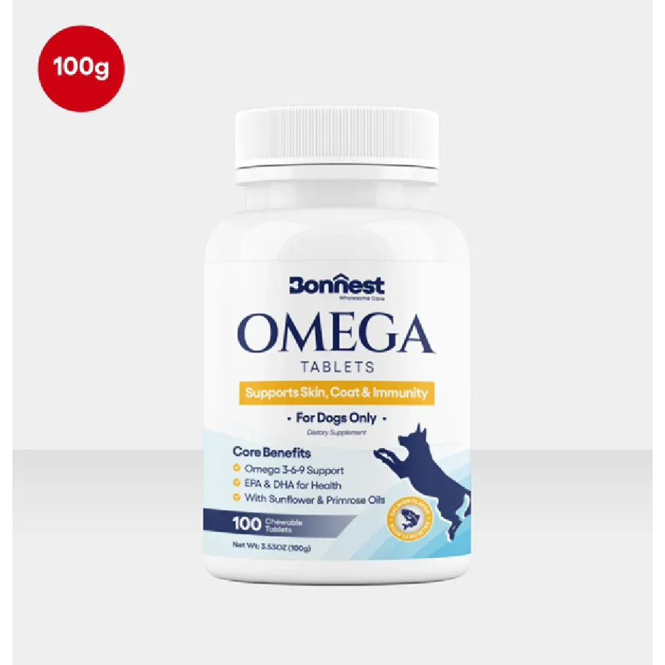 قرص امگا سگ بونستBonnest Omega Tablets-100T