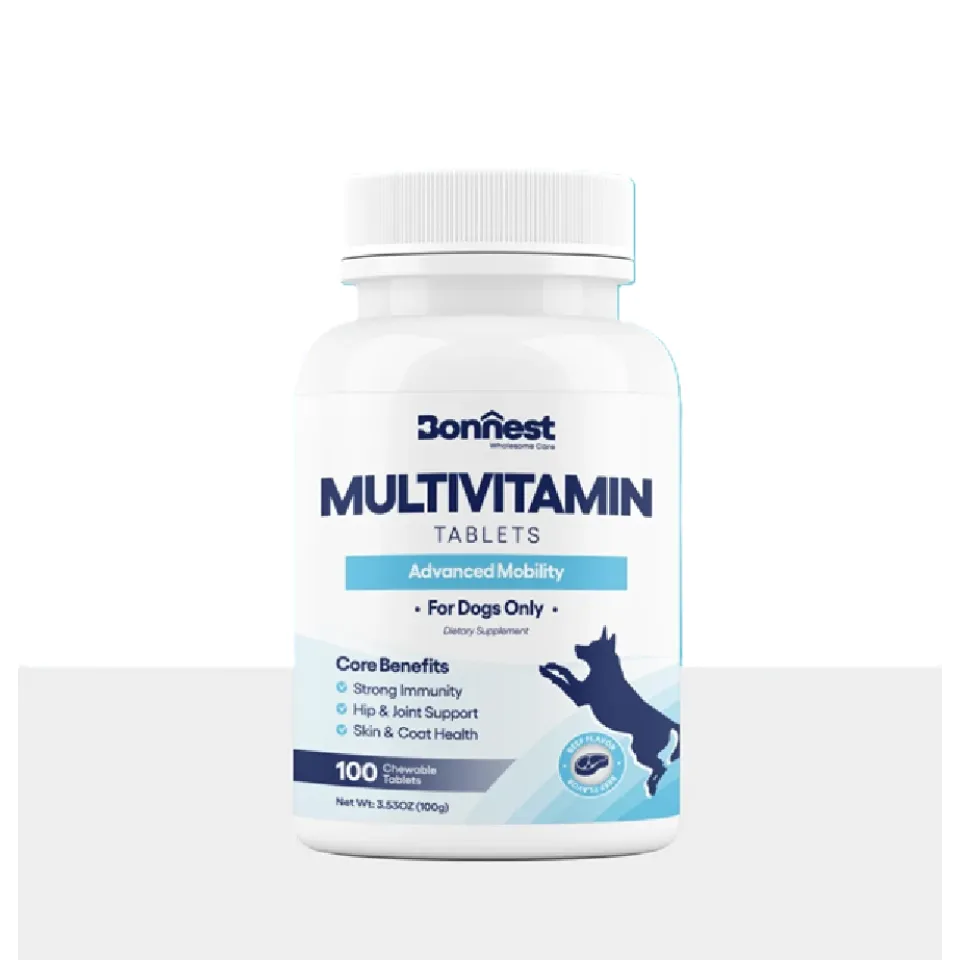 قرص مولتی ویتامین سگ بونستBonnest Multivitamin Tablets-100T