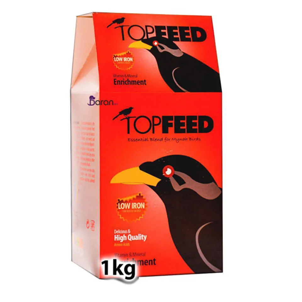 غذای مرغ مینا تاپ فید topfeed