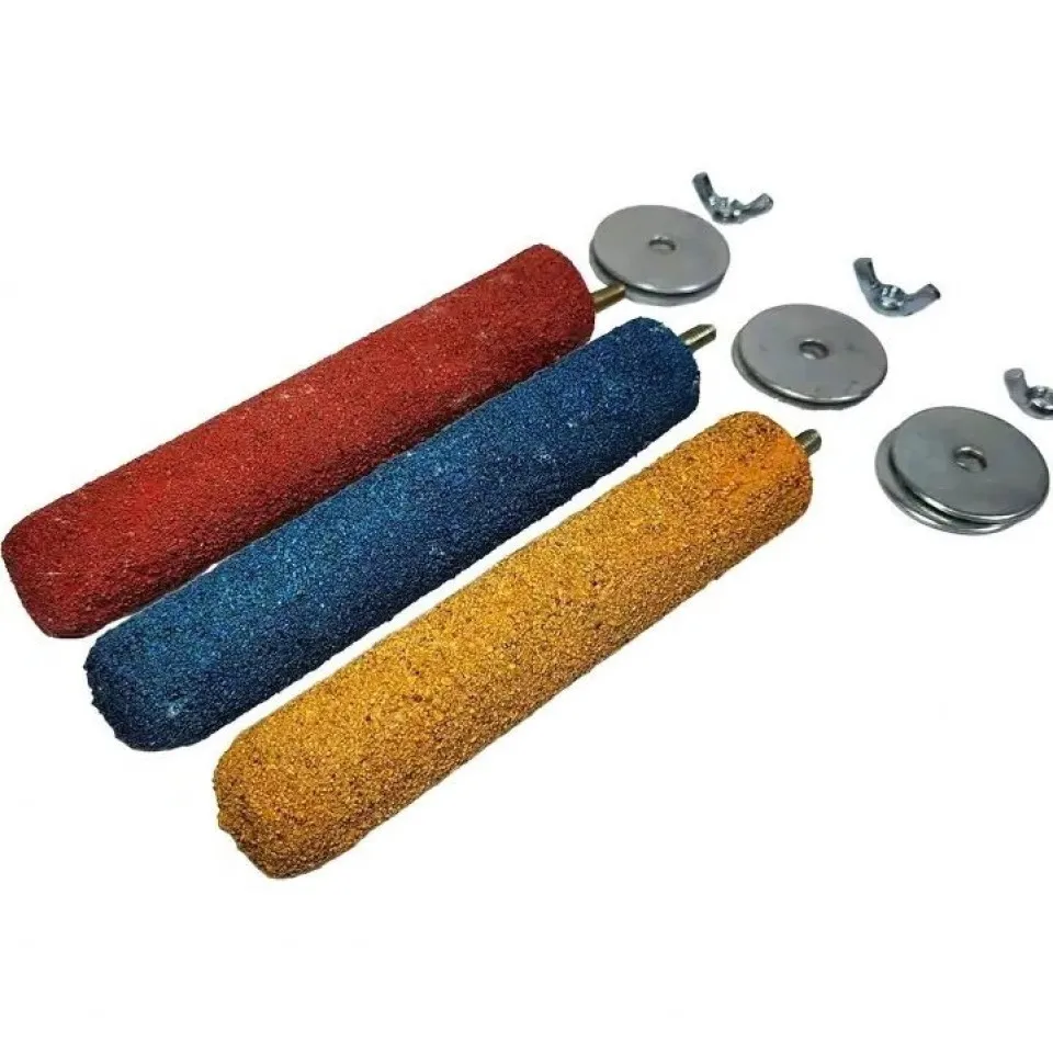 چوب زبر یکطرفه نشیمنگاه پرنده Rough Wood Bird House Toy