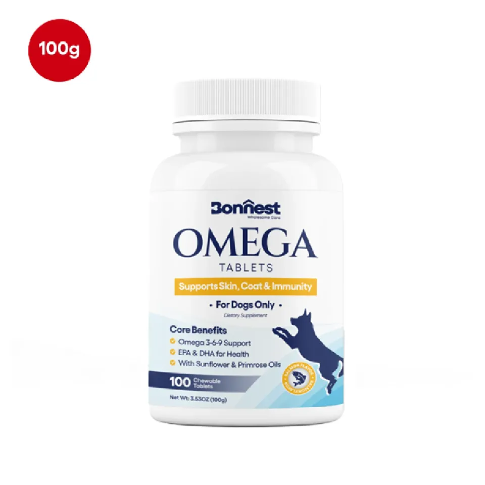 قرص امگا سگ بونستBonnest Omega Tablets-100T
