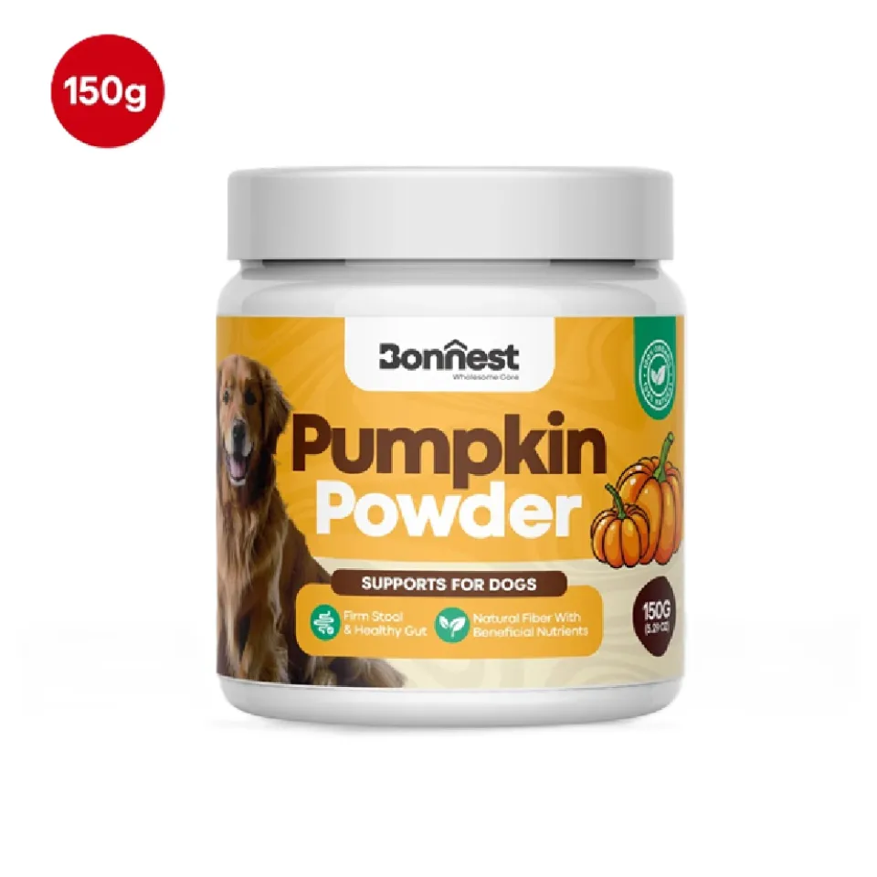 پودر کدوتنبل مخصوص سگ بونستBonnest Pumpkin Powder-Dogs-150G