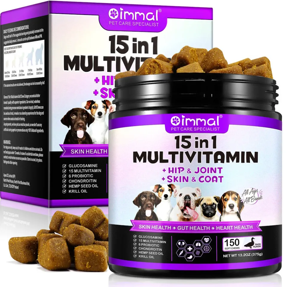 مولتی ویتامین 5 منظوره سگ اویمال :: Oimmal 15in1 MULTIVITAMIN