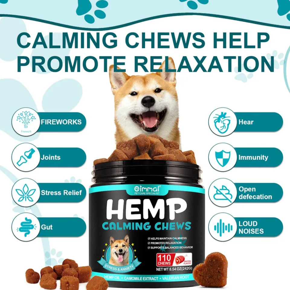 آرامبخش سگ اویمال بیکن :: Oimmal Hemp Calming Bacon