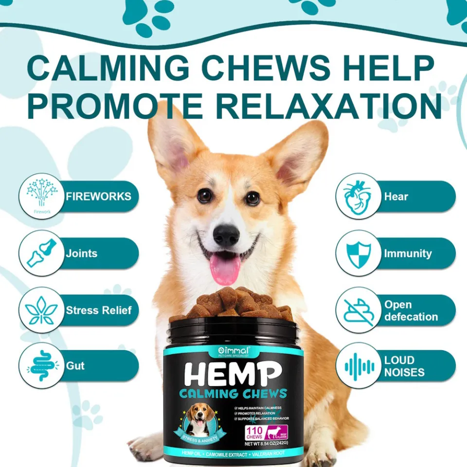 آرامبخش سگ اویمال بیف :: Oimmal Hemp Calming Beef