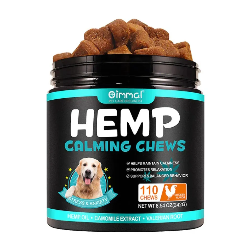 آرامبخش سگ اویمال مرغ :: Oimmal Hemp Calming Chews Chicken