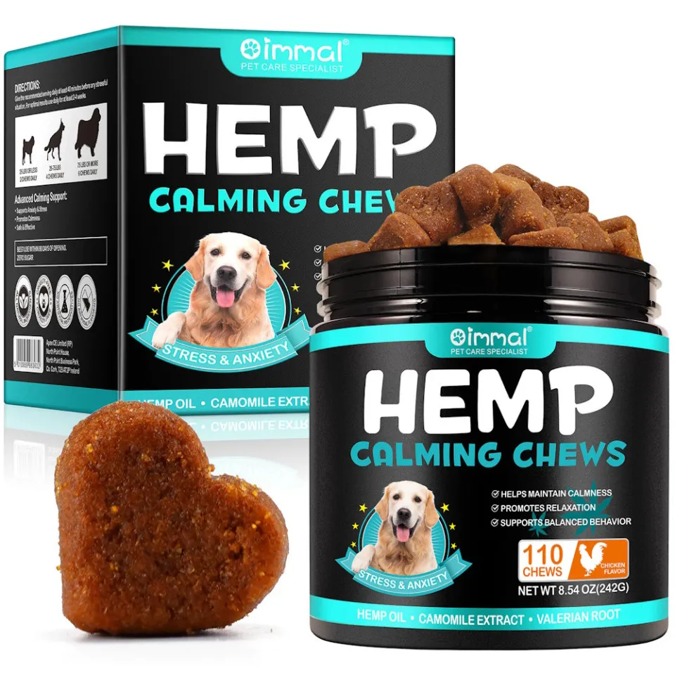 آرامبخش سگ اویمال مرغ :: Oimmal Hemp Calming Chews Chicken