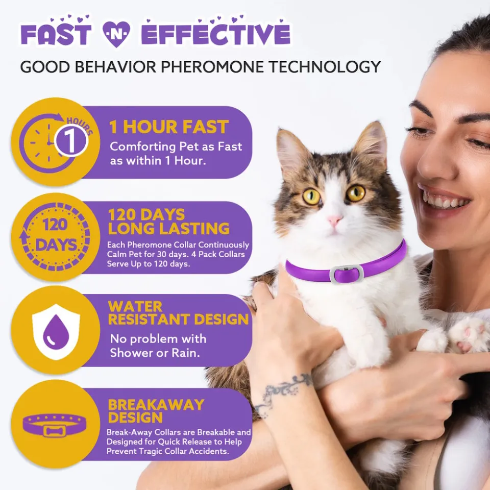 قلاده آرامش بخش گربه اویمال :: Oimmal Calming Collar for Cats