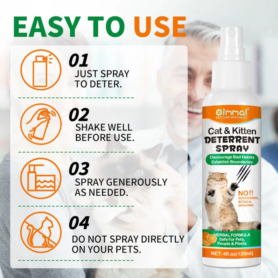 اسپری استاپر گربه اویمال :: Oimmal Cat Spray Deterrent