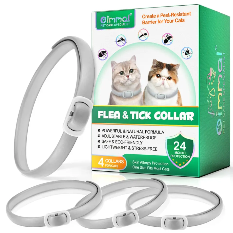 قلاده کک و کنه گربه اویمال :: Oimmal Flea & Tick Collar For Cats