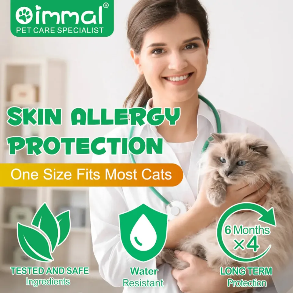 قلاده کک و کنه گربه اویمال :: Oimmal Flea & Tick Collar For Cats