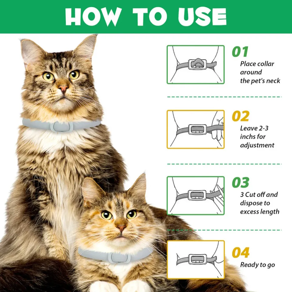 قلاده کک و کنه گربه اویمال :: Oimmal Flea & Tick Collar For Cats