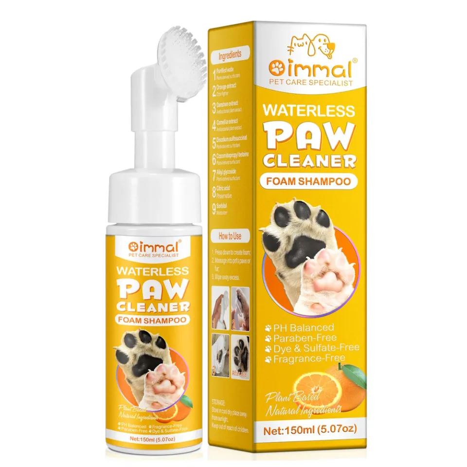 فوم تمیز کننده پنجه :: Oimmal No-Rinse Paw Cleaner Foam