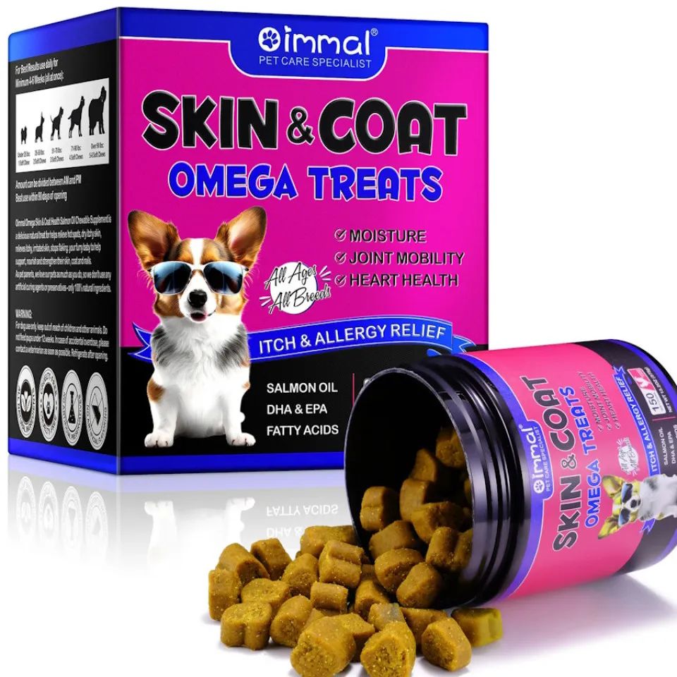  امگا پوست و مو سگ اویمال :: Oimmal Skin & Coat Omega