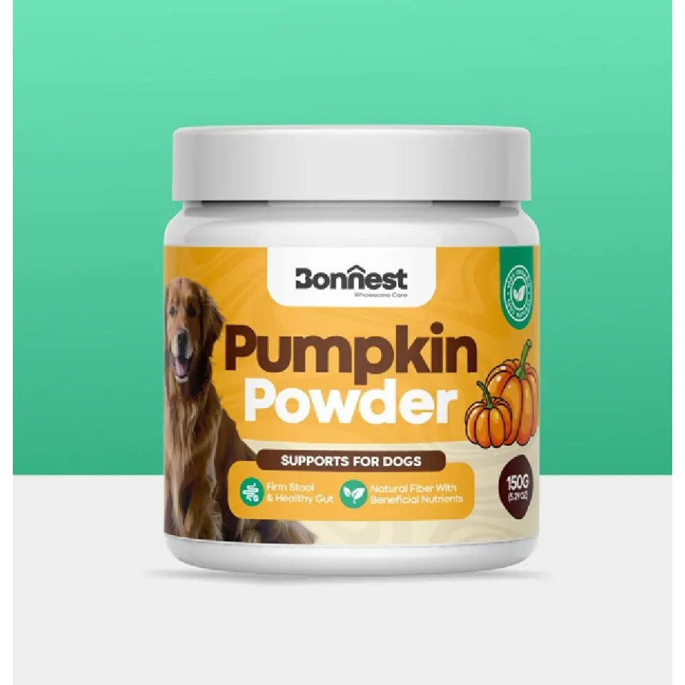 پودر کدوتنبل مخصوص سگ بونستBonnest Pumpkin Powder-Dogs-150G