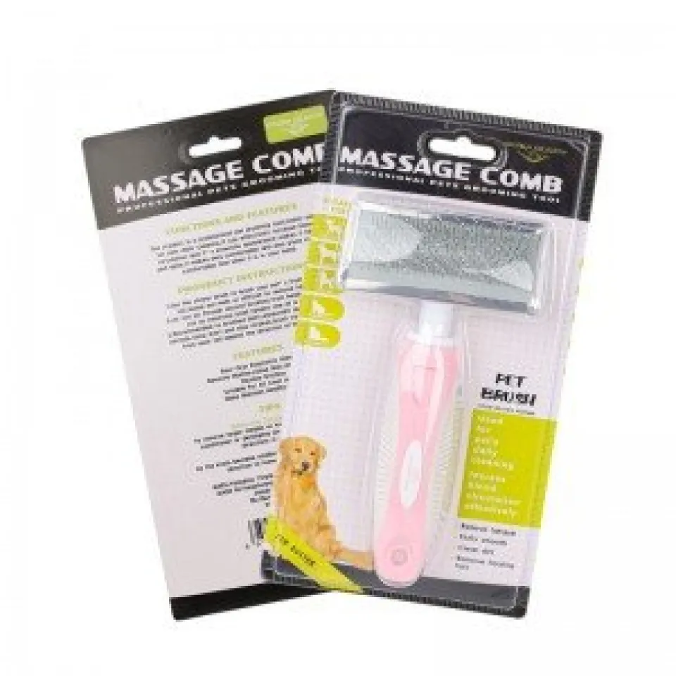 برس موی سگ و گربه استیل Steel Massage Comb
