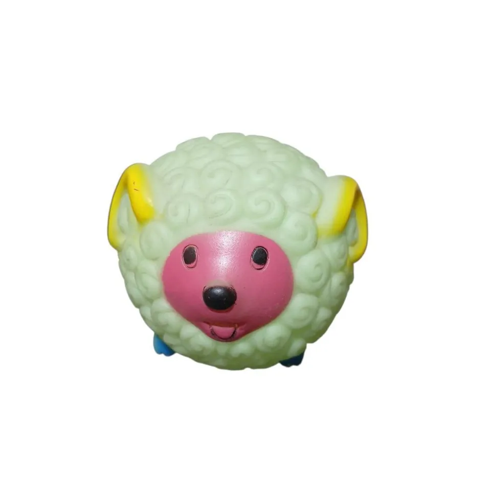 اسباب بازی سگ گوسفند لاتکسی سوتک دار For Pet Rattle Latex Sheep Toy Dog 