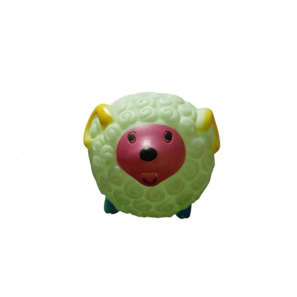 اسباب بازی سگ گوسفند لاتکسی سوتک دار For Pet Rattle Latex Sheep Toy Dog 