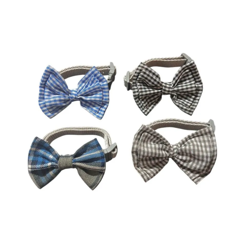 قلاده گردنی سگ کوچک و گربه پاپیون دار  Neck Collar For Small Dogs & Cats With a Bow Tie