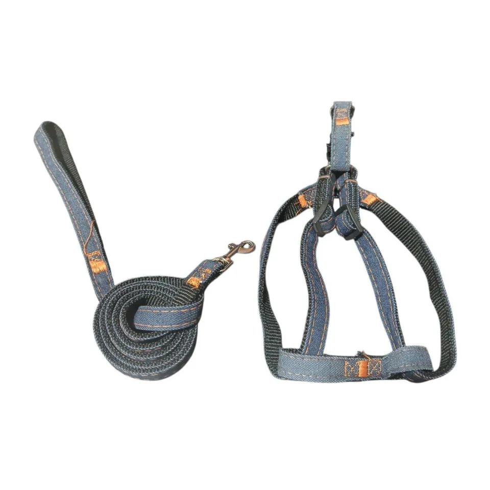قلاده کتفی همراه با بند سگ کوچک و گربه طرح لی Collar & Leash For Lil Dog & Cat 