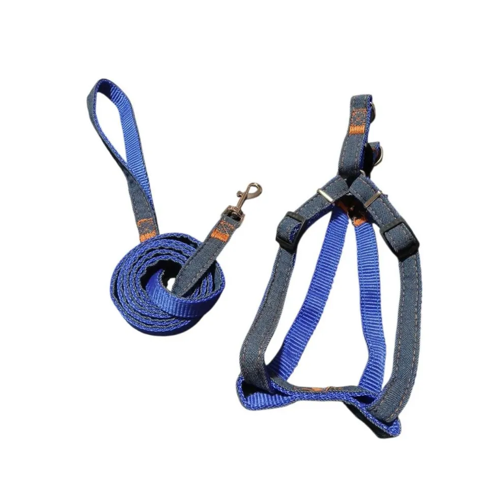 قلاده کتفی همراه با بند سگ کوچک و گربه طرح لی Collar & Leash For Lil Dog & Cat 