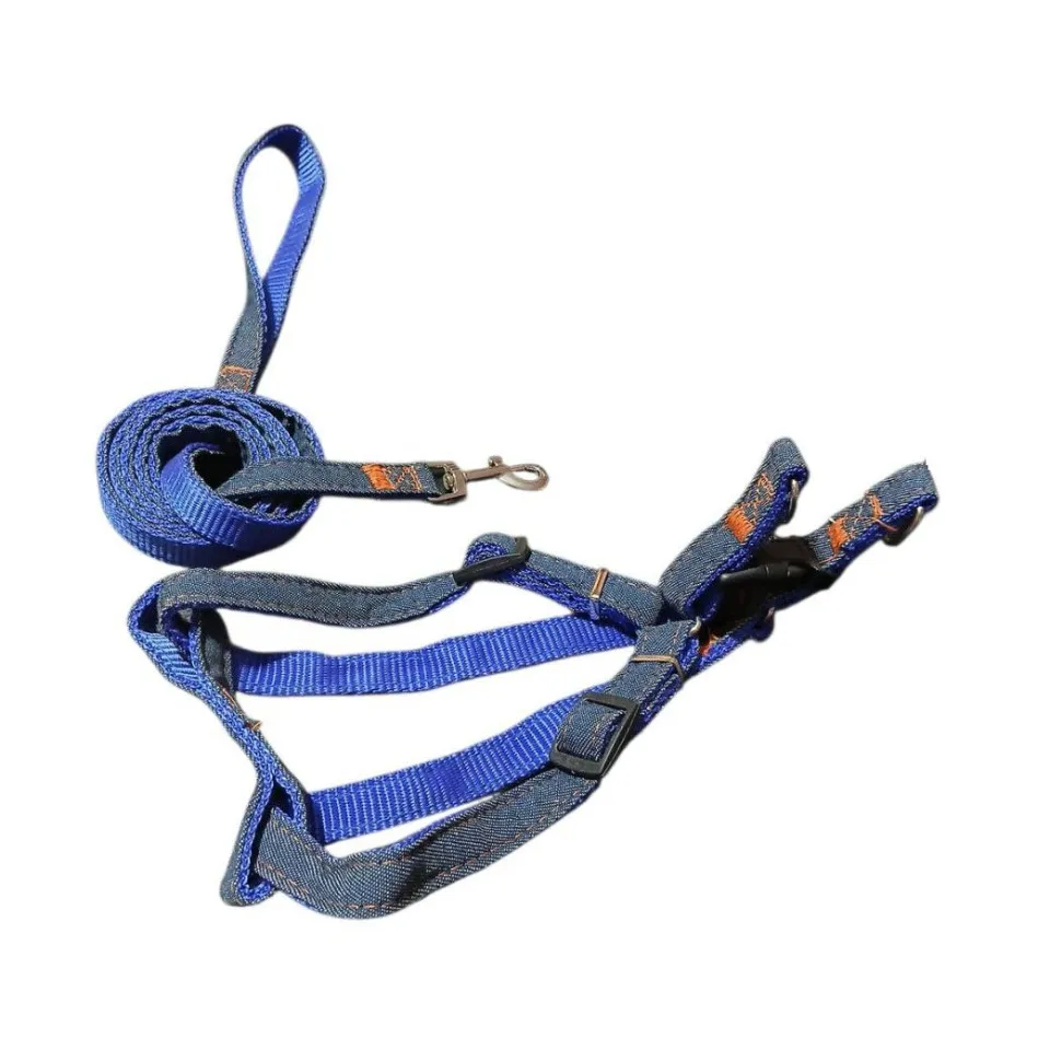 قلاده کتفی همراه با بند سگ کوچک و گربه طرح لی Collar & Leash For Lil Dog & Cat 