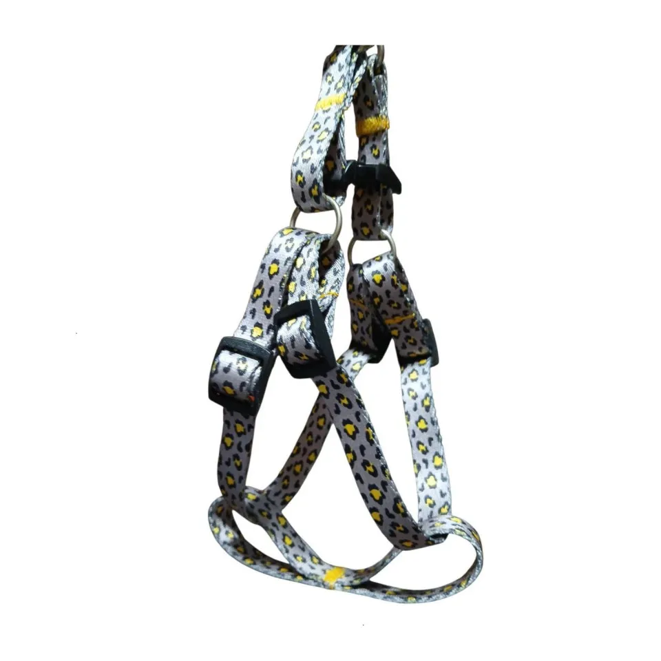 قلاده کتفی مریلند طرح پلنگی با بند Merryland Dog Body Harness with Leash