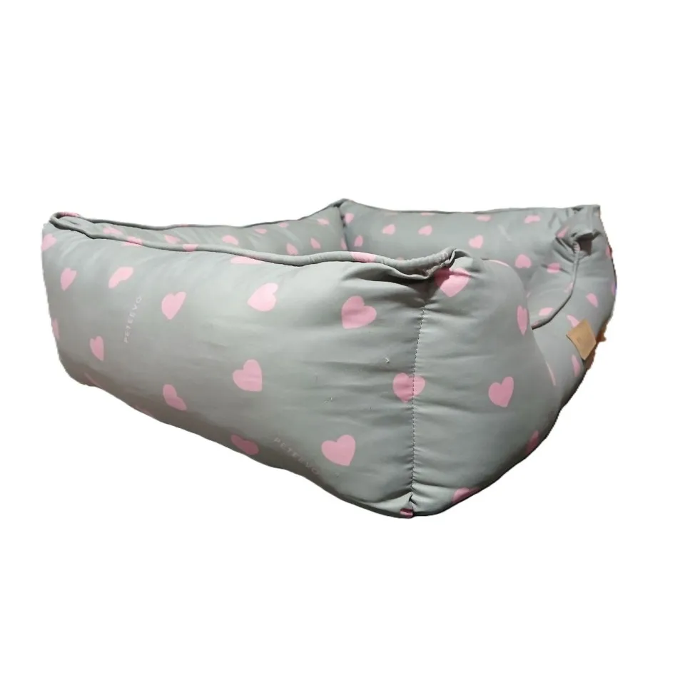 جای خواب مستطیلی طرحدار مدل کژوال پتیوو Peteevoo Casual Pet Bed-Size M