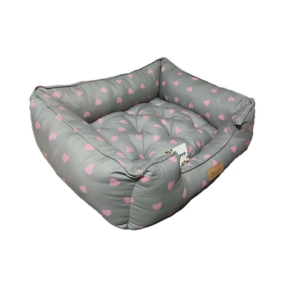 جای خواب مستطیلی طرحدار مدل کژوال پتیوو Peteevoo Casual Pet Bed-Size M