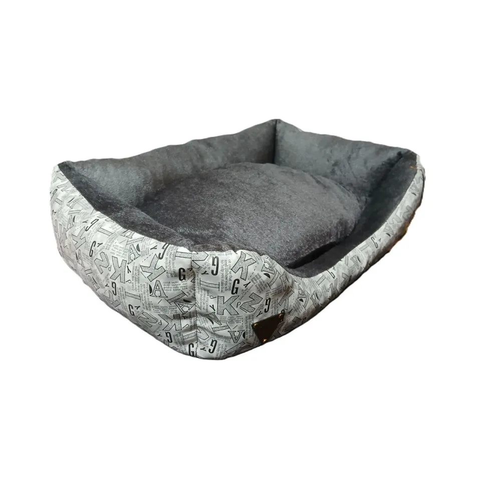 جای خواب مستطیلی طرحدار مدل کژوال پتیوو Peteevoo Casual Pet Bed-Size M